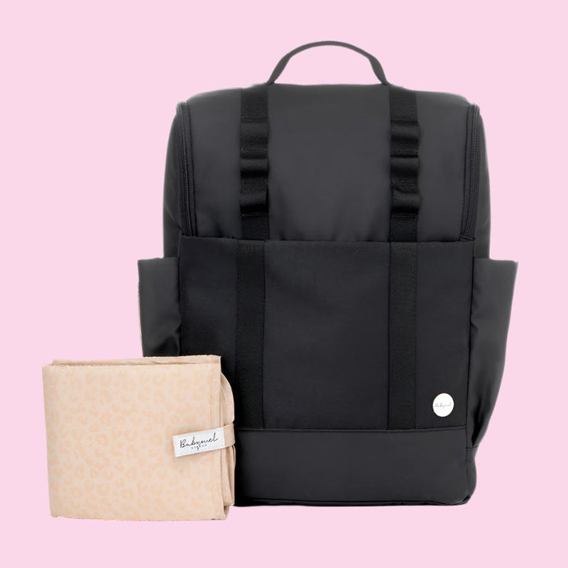 Finn Changing Backpack Black Babymel London