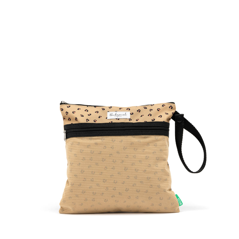 Wet Bag & Change Pouch Set eco Leopard