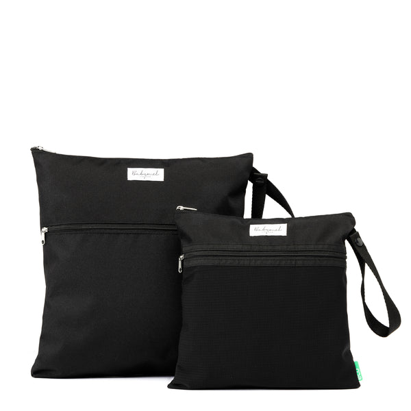 Wet Bag & Change Pouch Set eco Black