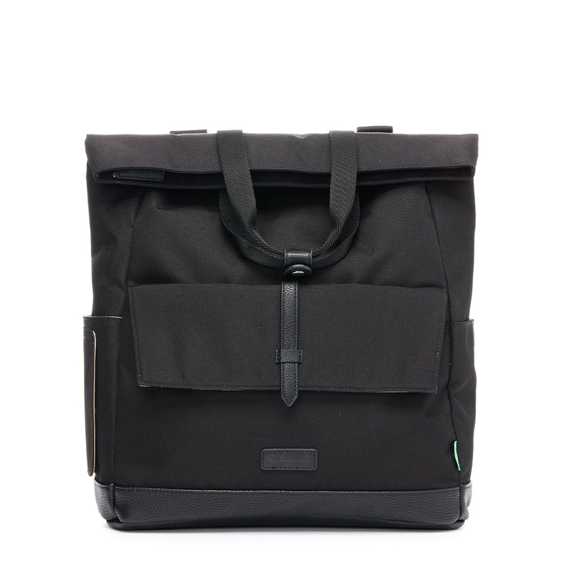 Quinn eco Convertible Backpack Black