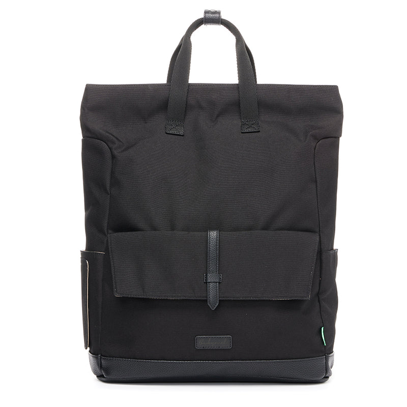 Quinn eco Convertible Backpack Black