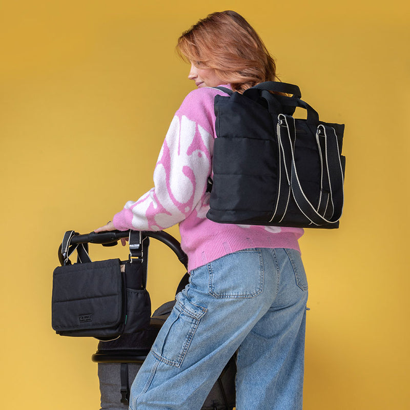 Sammi & Stroller Bag eco Black Bundle