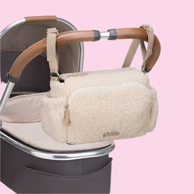 Teddy Stroller Bag Cream