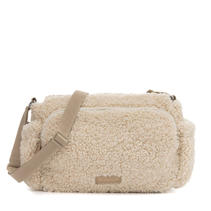 Teddy Stroller Bag Cream