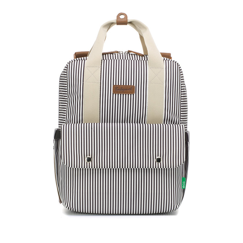 Georgi eco Convertible Backpack Navy Stripe