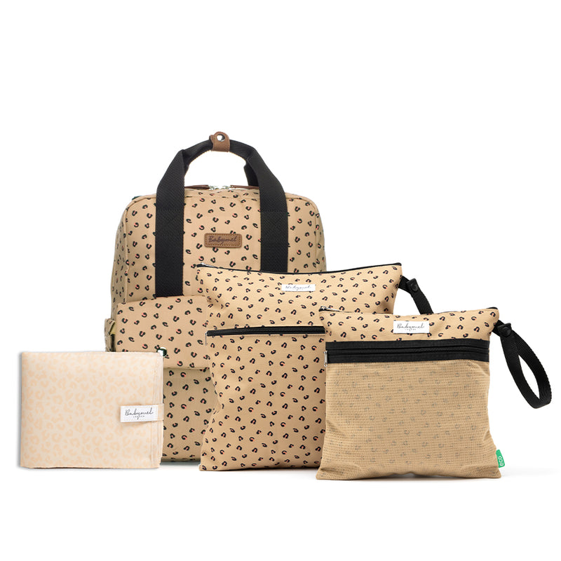 Georgi & Wet Bag Set eco Leopard Bundle