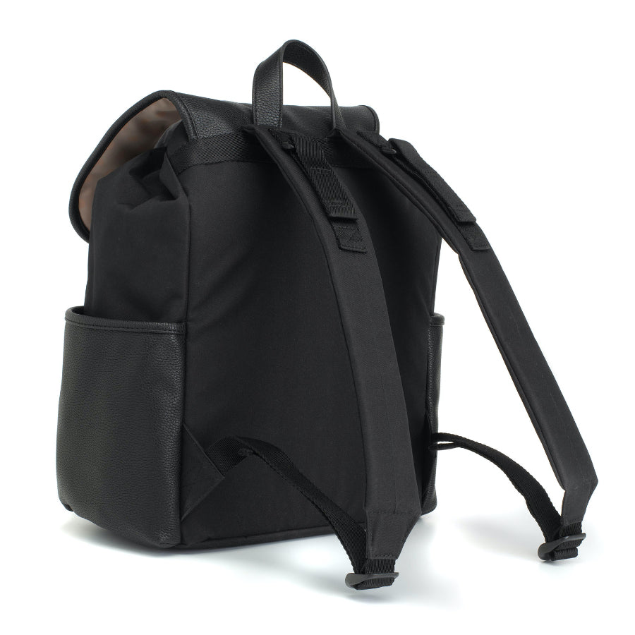 Freddie Vegan Leather Backpack Black – Babymel® London