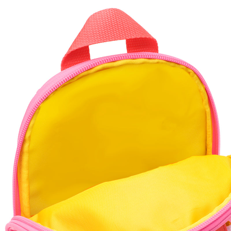 Mini Backpack Hot Pink Colourblock