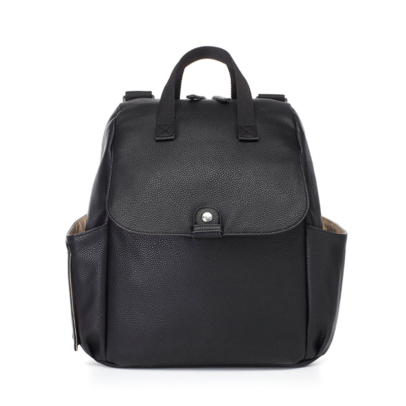 Robyn Vegan Leather Convertible Backpack Black